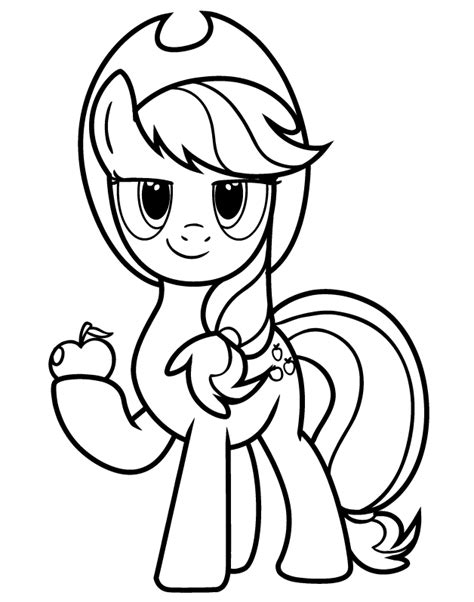 applejack coloring pages  coloring pages  kids