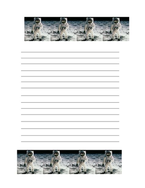 space themed writing paper  groovechik teaching resources tes