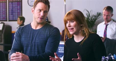 chris pratt and bryce dallas howard really need a service raptor on