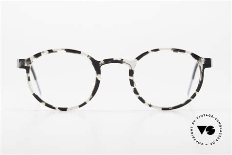 glasses lindberg 1014 acetanium round specs panto mosaic