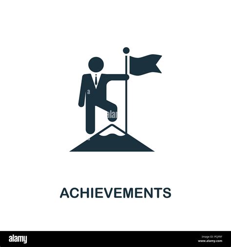 achievements creative icon simple element illustration achievements