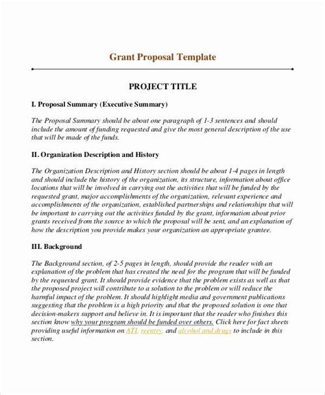 effective examples  written proposals