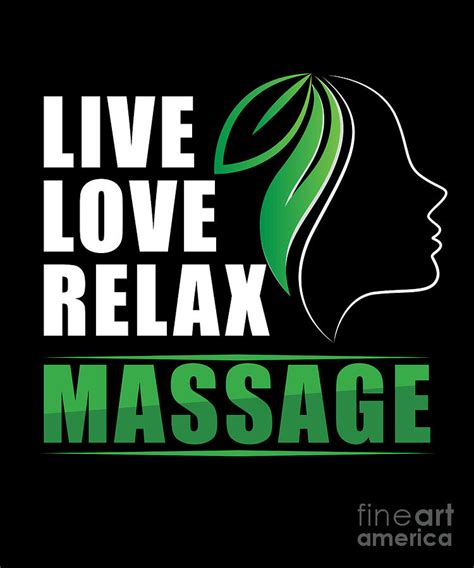 Live Love Relax Massage Therapy Therapist Massaging Reflexology T