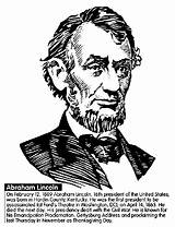 Lincoln Coloring Abraham Pages President Crayola Color Sheet Print Presidents Washington Sheets Bio Ford Dc Learning States United Teaching Child sketch template