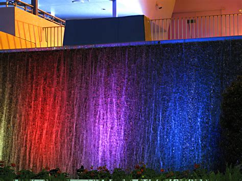 space mountain fountain  water wall    skyway  flickr