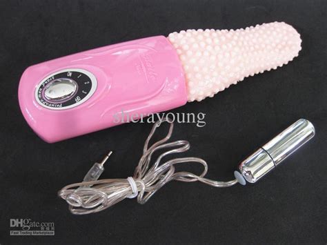 Slicone Female Pudendum Rub Tongue Massager Clitoris