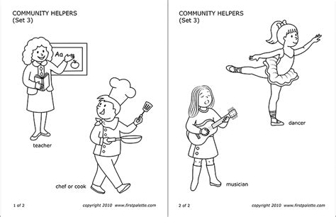 occupations coloring pages  preschool  printable coloring pages