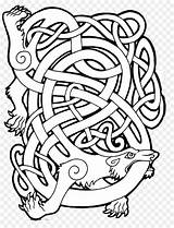 Celtic Viking Knot Bear Tattoo Sketch Clipart Designs Symbols Patterns Fenrir Norse Coloring Transparent Alphabet Celts Pages Deviantart Knotwork Background sketch template