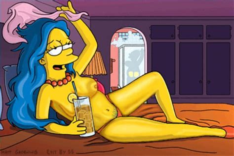 Rule 34 Bed Breasts Clothes Color Female Homer Simpson Human Indoors