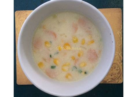 Resep 24 Soup Jagung Bikin Kenyang Oleh Agustin Kartika Dewi Cookpad