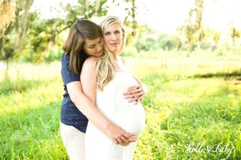 The Sweet Beautiful Pregnancy Photos Of Lesbian Couple