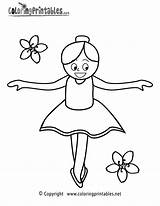 Coloring Pages Girl Girls Ballet Printable Printables Color Dance Kids Colouring Coloringprintables Sheets Cheerleader Class Dancing Paw Patrol Print Badge sketch template