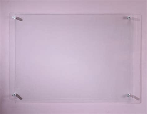 17 ¾ X 23 Clear Glass Dry Erase Board Home Décor