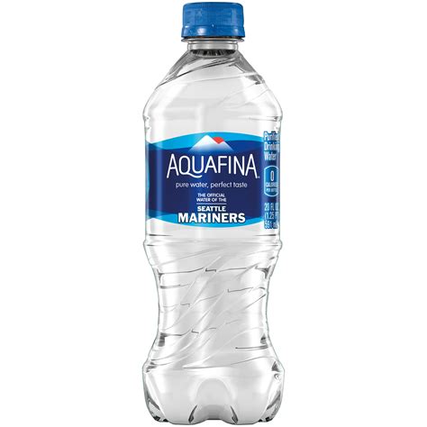 aquafina purified drinking water  oz  pt  ml