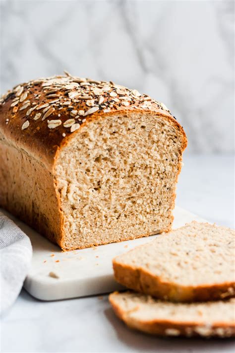 healthy soft seedy sandwich bread ambitious kitchen