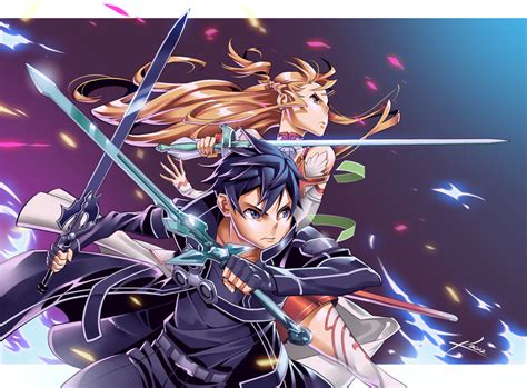 kirito and asuna 15 wallpapers your daily anime wallpaper and fan art