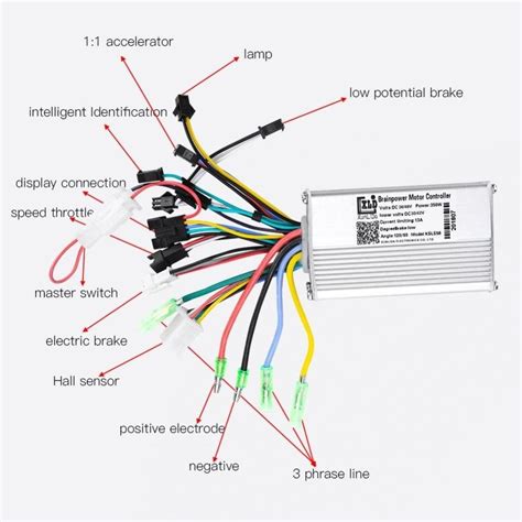 electric bike controller wiring diagram