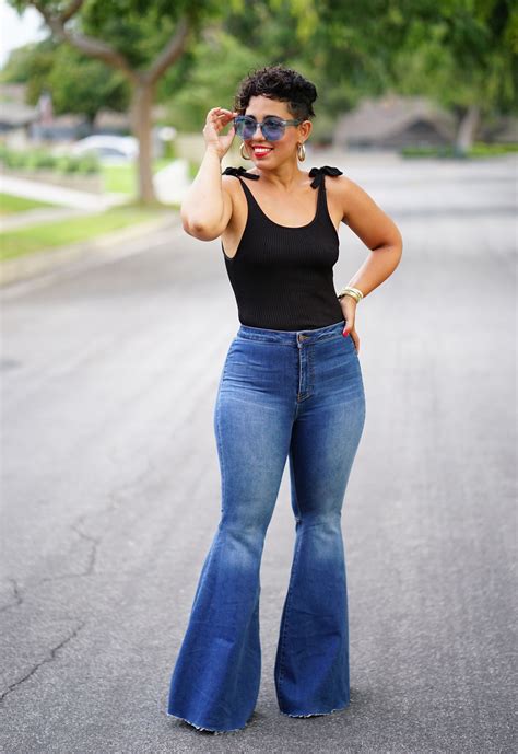 Home Mimi G Style Flare Jeans Outfit Jeans For Short Women Flare