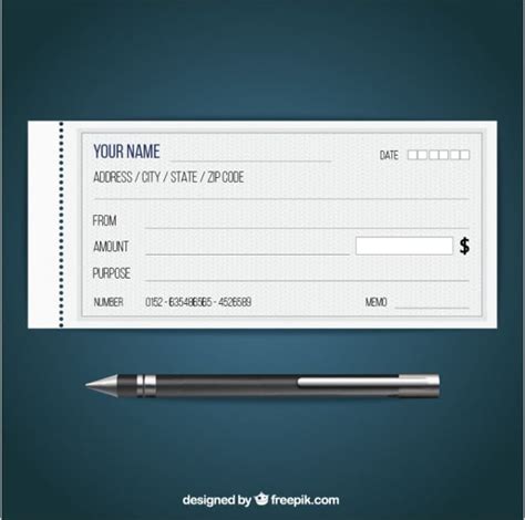 blank check template   word psd  vector formats