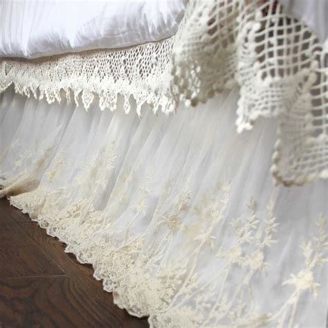 lace bed skirt