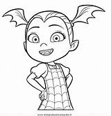 Vampirina Coloreartv Misti Pintar Nosy Bat Cartoongoodies Disegnidacoloraregratis sketch template