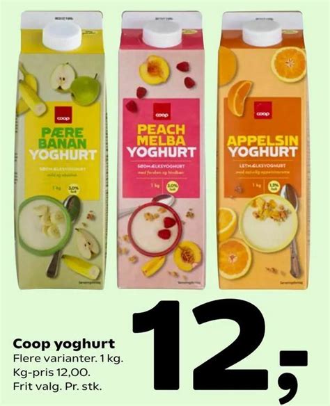 coop yoghurt tilbud hos coop