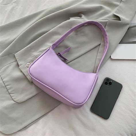 pin  asanova zhadyra  bags modern handbag purple bags aesthetic