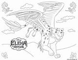 Coloring Elena Avalor Pages Jaquin Disney Princess Printable Kids Color Migs Comments Sketchite K5 Worksheets sketch template