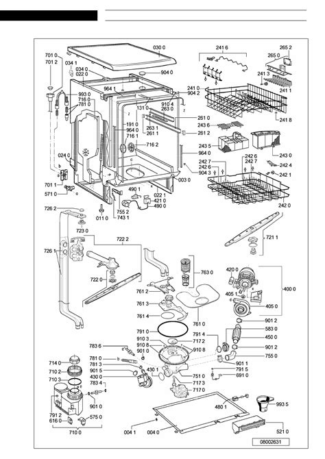 miele dishwasher exploded diagram diagram