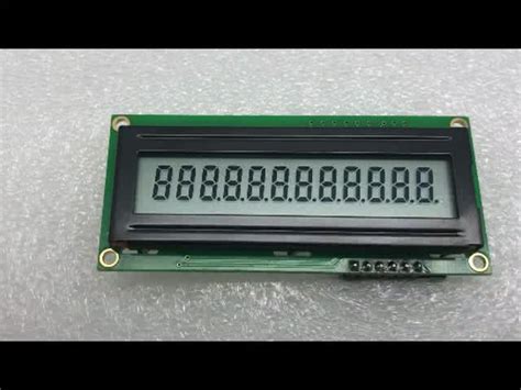 cob type 6 pin serial reflective lcm segment lcd display module 12