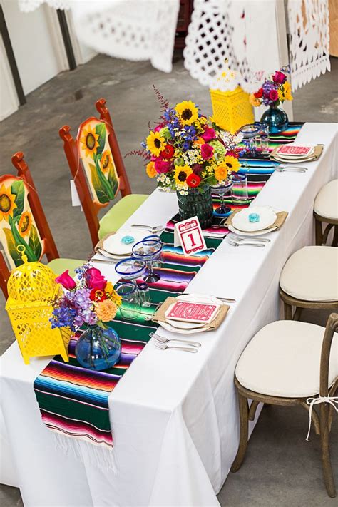 How To Style A Mexican Themed Table Wedding Inspiration 5 Mexican