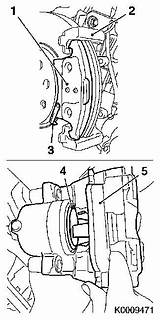 Corsa Brake Vauxhall Manuals Workshop Calliper Lining Inner Insert sketch template