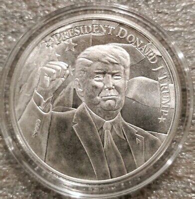 donald trump   america great  oz  silver coin president maga  ebay