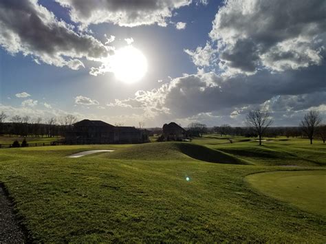december golf  ohio windy knoll golf club springfield ohio hole