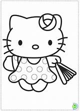 Kitty Hello Coloring Pages Drawing Dinokids Cartoon Colouring Book Library Clipart Cliparts Print Printouts Close Coloringpage Choose Board Hula Comments sketch template