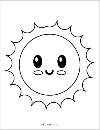 coloring page sun home design ideas