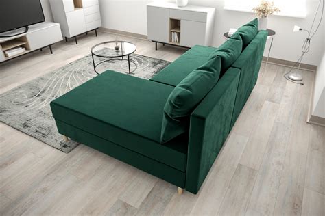 naroznik zielen butelkowa bari  meble  sofa