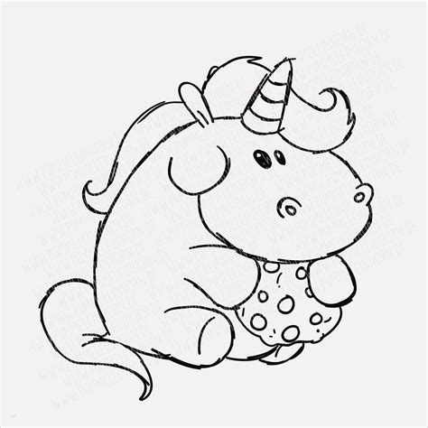 fat unicorn coloring pages   goodimgco