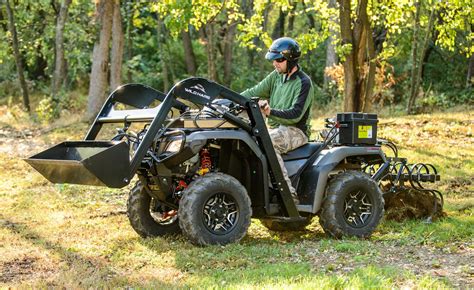 kit turns  atv    compact tractor atv rider