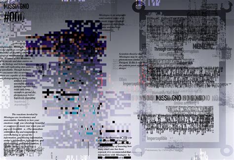 missingno anatomy pokedex entry  christopher stoll  deviantart