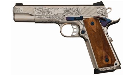 engraved nighthawk custom masters edition  pistol rock island auction