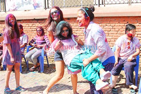 Nepali Artist Celebration Holi 2015 29 Glamour Nepal