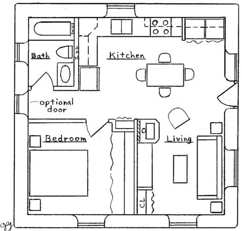 square square house plans small house plans tiny house floor plans
