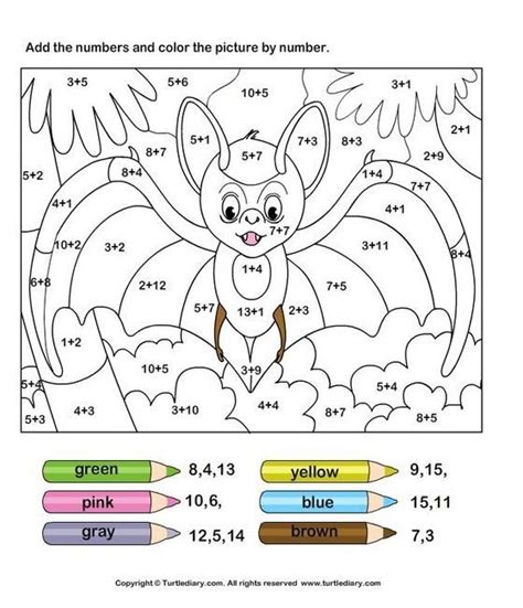 math coloring pages preschool    addition coloring