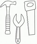 Tools Clipart Clip Coloring Library Hammer Doctor sketch template