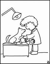 Veterinarios Veterinario Vet Veterinary Pintar Disfrute Motivo Niñas Pretende Compartan sketch template