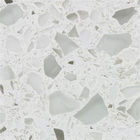 Alpine White Recycled Glass Countertops Inspiration