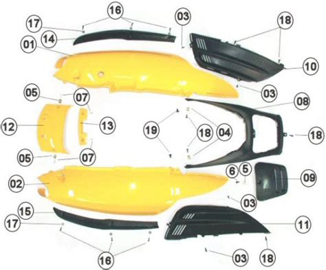 body panel rear partsforscooterscom
