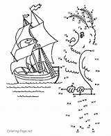 Dots Connect Dot Coloring Pages Kids Printables Alphabet Pirate Printable Adults Ship Difficult Clipart Parrot Joint Worksheets Popular Cat Coloringhome sketch template