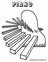 Coloring Piano Music Musical Instrument Pages Note Keyboard Outline Cliparts Mighty Clipart Worksheets Clipartbest Notes Getcolorings Kids Colouring Visit Education sketch template